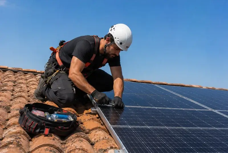 Maintenance et monitoring de panneaux solaires à Nieul-sur-Mer